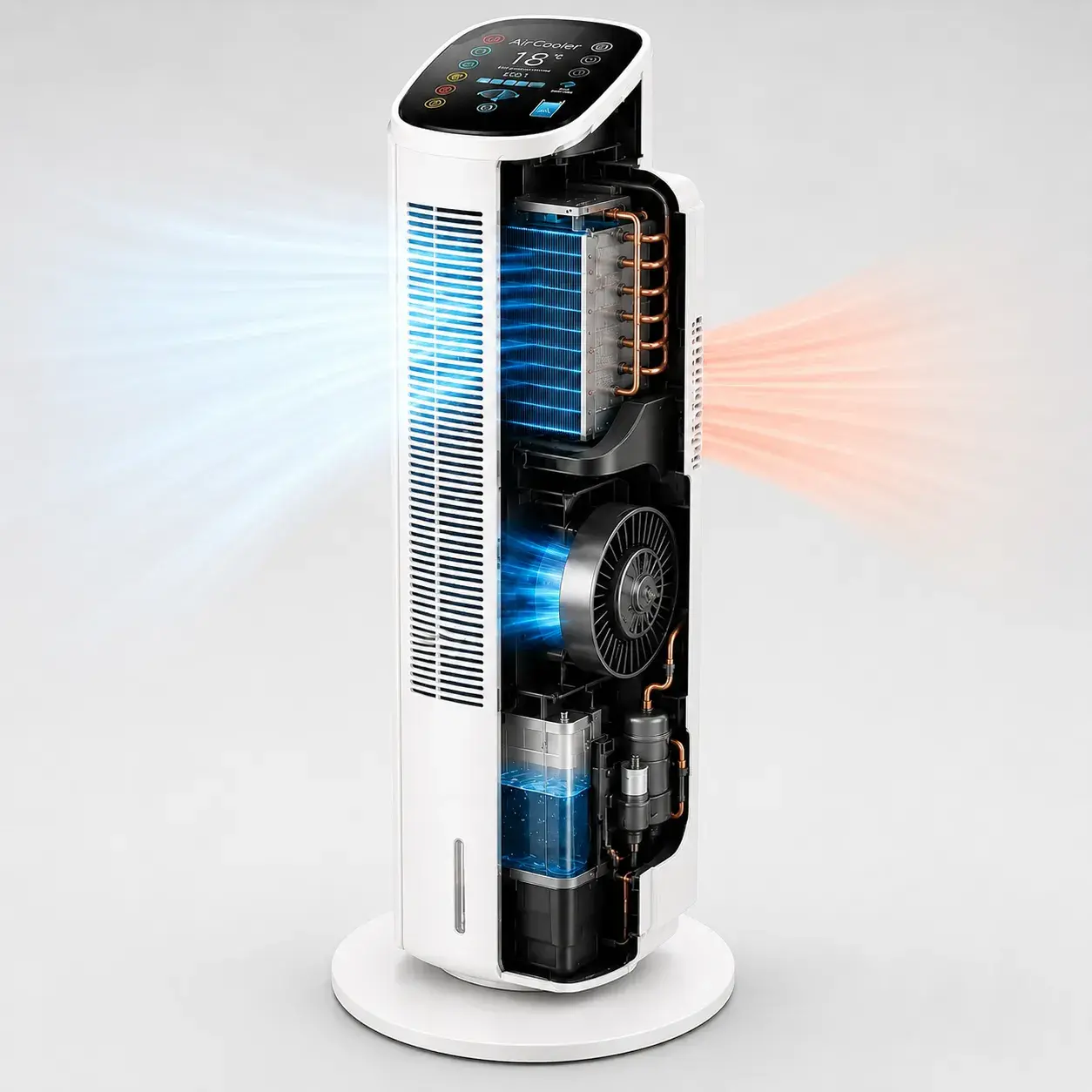 AirCooler aktīva dzesēšana